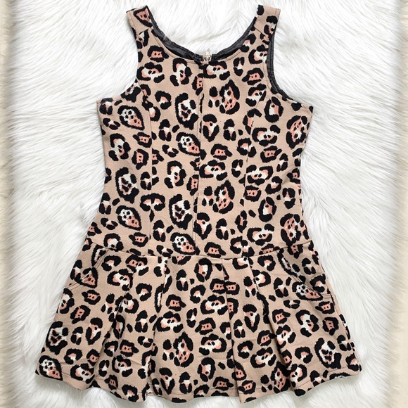 2/$20🌸 In Luv Cheetah Drop Waist Skater Dress - Picture 4 of 8